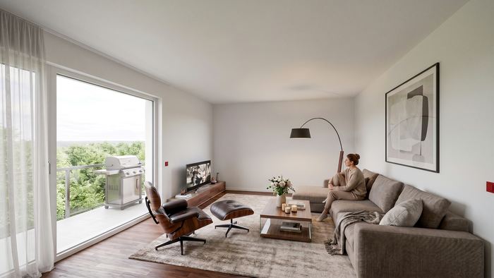 Raumkonzept mit Visualisierung – leerstehende Wohnung, Berlin