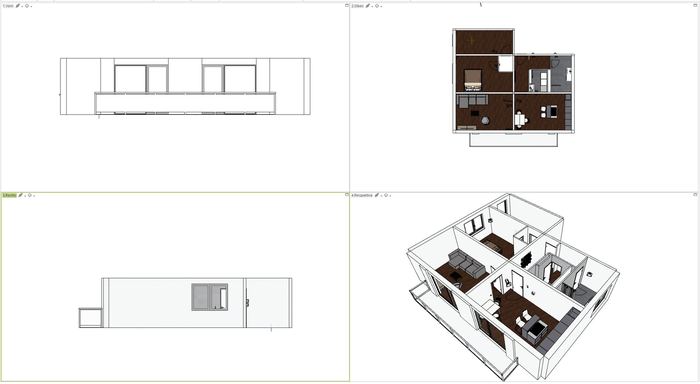 Planung – leerstehende Wohnung, Berlin